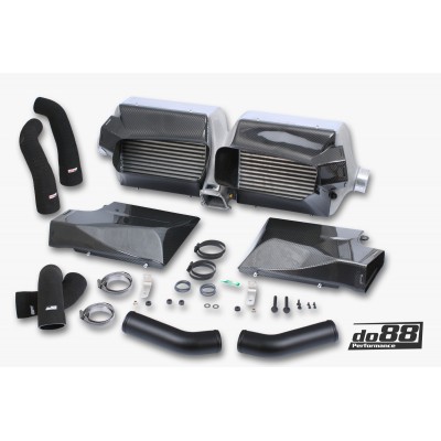DO88 BIG-310-C Kit intercooler + tubi Porsche 911 Carrera 992 paraurti Standard