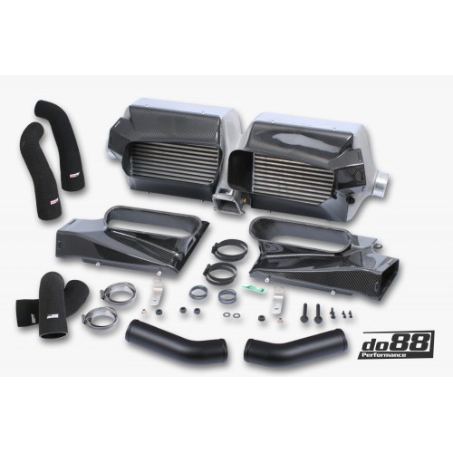 DO88 BIG-310-SD Kit intercooler + tubi Porsche 911 Carrera 992 paraurti SportDesign
