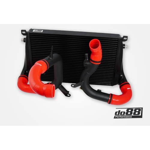 DO88 BIG-340-1-R Kit intercooler + tubi VAG 2.0 TSI EA888.4 (300/320cv) ROSSI