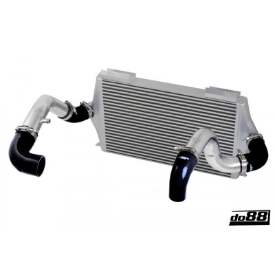 DO88 BIG-940-S-63 Kit intercooler + tubi Volvo 700 900 Turbo 92-98 corpo farfallato standard 63mm NERI