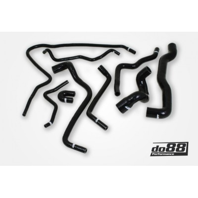 DO88 do88-kit101S Tubi acqua raffreddamento SAAB 9-3 Turbo T7 99-03 NERI