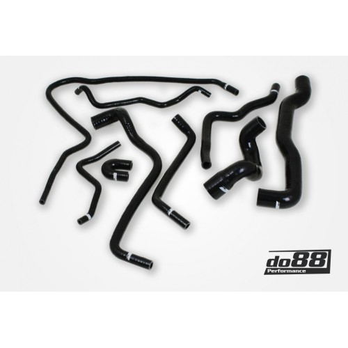 DO88 do88-kit101S Tubi acqua raffreddamento SAAB 9-3 Turbo T7 99-03 NERI