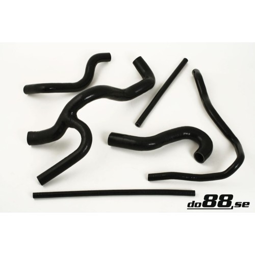 DO88 do88-kit105S Tubi radiatore acqua Audi Quattro 10v NERI