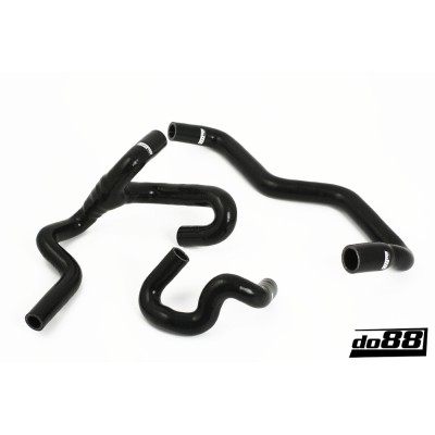 DO88 do88-kit121S Tubi riscaldamento SAAB 9-5 98-10 per auto con valvola dell'acqua NERI
