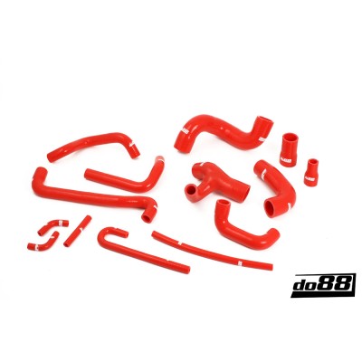 DO88 do88-kit130R Tubi acqua raffreddamento BMW M3 E30 ROSSI