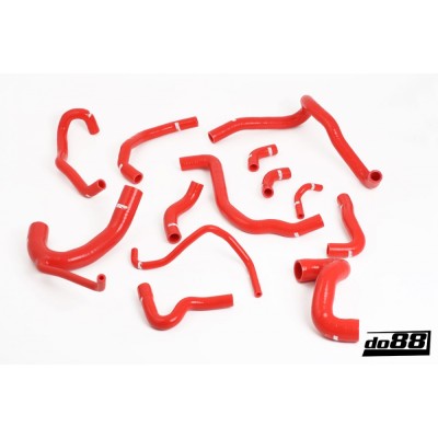 DO88 do88-kit133R Tubi radiatore acqua Audi S4/RS4 2.7 BiTurbo ROSSI