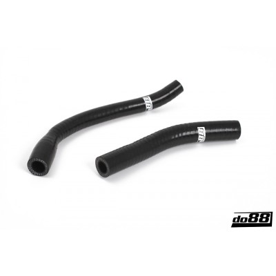 DO88 do88-kit149S Tubi preriscaldamento corpo farfallato SAAB 900 Turbo 1986-1993 NERI