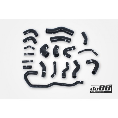 DO88 do88-kit191S Tubi acqua raffreddamento Audi RS6 C5 02-04 NERI