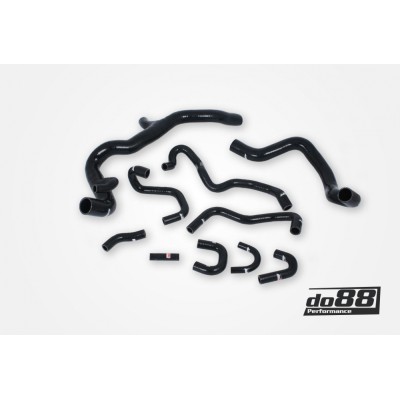 DO88 do88-kit198S Tubi acqua raffreddamento Volvo S60/V60/V70/XC70/S80 T4 T5 2.5FT Automatico 07-16 NERI