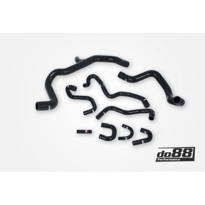 DO88 do88-kit199S Tubi acqua raffreddamento Volvo V70/S80 2.5T 2.5FT AFV 08-15 NERI