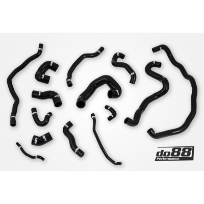 DO88 do88-kit222S Tubi acqua raffreddamento BMW 135i 335i E82 E90 (N54) NERI