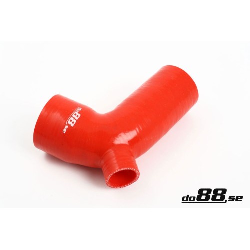 DO88 do88-kit40R Tubo uscita intercooler con uscita pop off 25mm Volvo 850/S70/V70 ROSSO