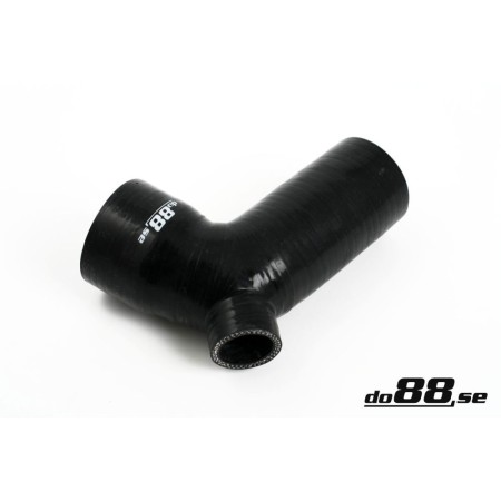 DO88 do88-kit40S Tubo uscita intercooler con uscita pop off 25mm Volvo 850/S70/V70 NERO