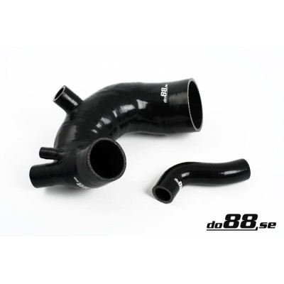 DO88 do88-kit52-3B-S Tubo inlet ingresso turbo Audi S2 3B 90-92 NERO