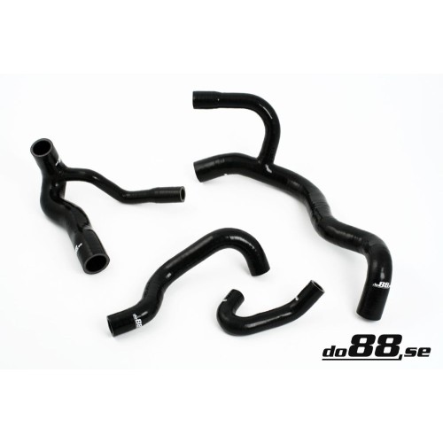 DO88 do88-kit54-3B-S Tubi radiatore acqua Audi S2 3B 90-92 NERI