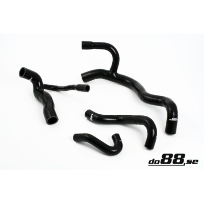 DO88 do88-kit54-ABY-S Tubi radiatore acqua Audi S2/RS2 ABY ADU 92-96 NERI