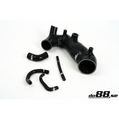 DO88 do88-kit62S Tubo d'aspirazione inlet Audi A4 1.8T 01-04 NERO