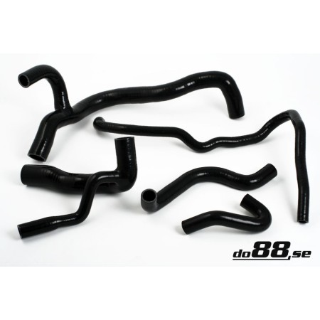 DO88 do88-kit67S Tubi radiatore acqua Audi Quattro 20v NERI