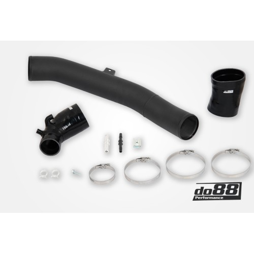 DO88 IR-160-S Tubo d'aspirazione inlet SAAB 9-5 2.8t V6 2010-2011 NERO