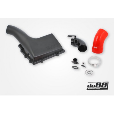DO88 LF-120-R-130 Aspirazione diretta V1 con filtro + tubo inlet Audi Seat Skoda VW 1.8/2.0 Tsi MQB ROSSO