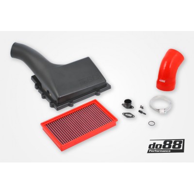 DO88 LF-120-R-F-do88 Aspirazione diretta V1 con filtro + tubo inlet Audi Seat Skoda VW 1.8/2.0 Tsi MQB ROSSO