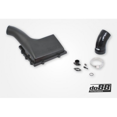 DO88 LF-120-S-do88 Aspirazione diretta V1 senza filtro + tubo inlet Audi Seat Skoda VW 1.8/2.0 Tsi MQB NERO