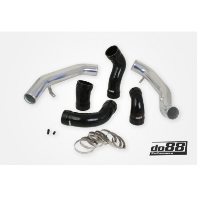 DO88 TR-160-S Tubi intercooler Volvo S60 V60 XC60 V70 XC70 S80 3.0L T6 NERI