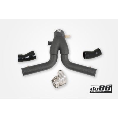 DO88 TR-200SV-OEM-2 Tubi Y-pipe Porsche 911 Turbo 991.2 x intercooler OEM NERI