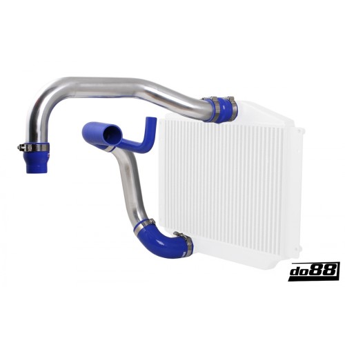 DO88 TR-850-B-63 Tubi intercooler Volvo 850/SVC70 corpo farfallato standard 63mm BLU
