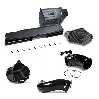 VWR12G7R601-KIT Racingline Aspirazione diretta R600 filtro in COTONE + Manicotto siliconico + Inlet Pipe + Muffler Delete MQB EA