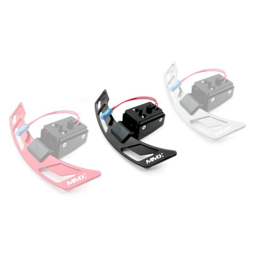 MMR04-0004-BLK MMX Performance Palette cambio magnetiche BMW Serie G con volante M-Performance NERE Paddle sequenziale automatic