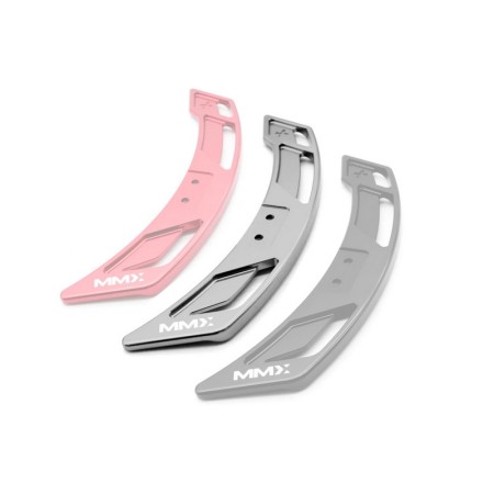 MMR04-0005-TITAN MMX Performance Palette cambio magnetiche BMW Serie G con volante M-Performance TITANIO Paddle sequenziale auto