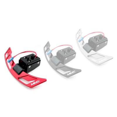 MMR04-0006-RED MMX Performance Palette cambio magnetiche BMW Serie G con volante M-Performance ROSSE Paddle sequenziale automati