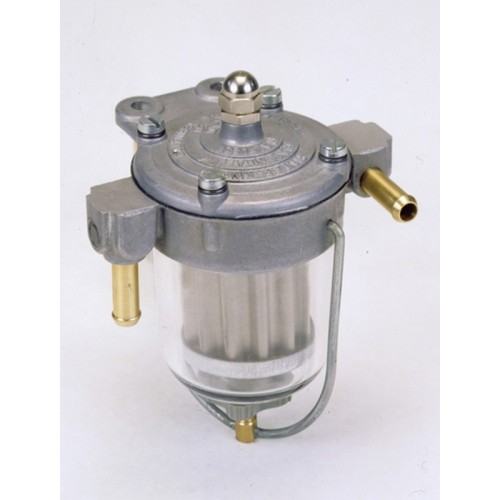 Malpassi 30025FK67VI8 Regolatore pressione benzina per Carburatore  regolabile  bicchiere vetro con filtro
